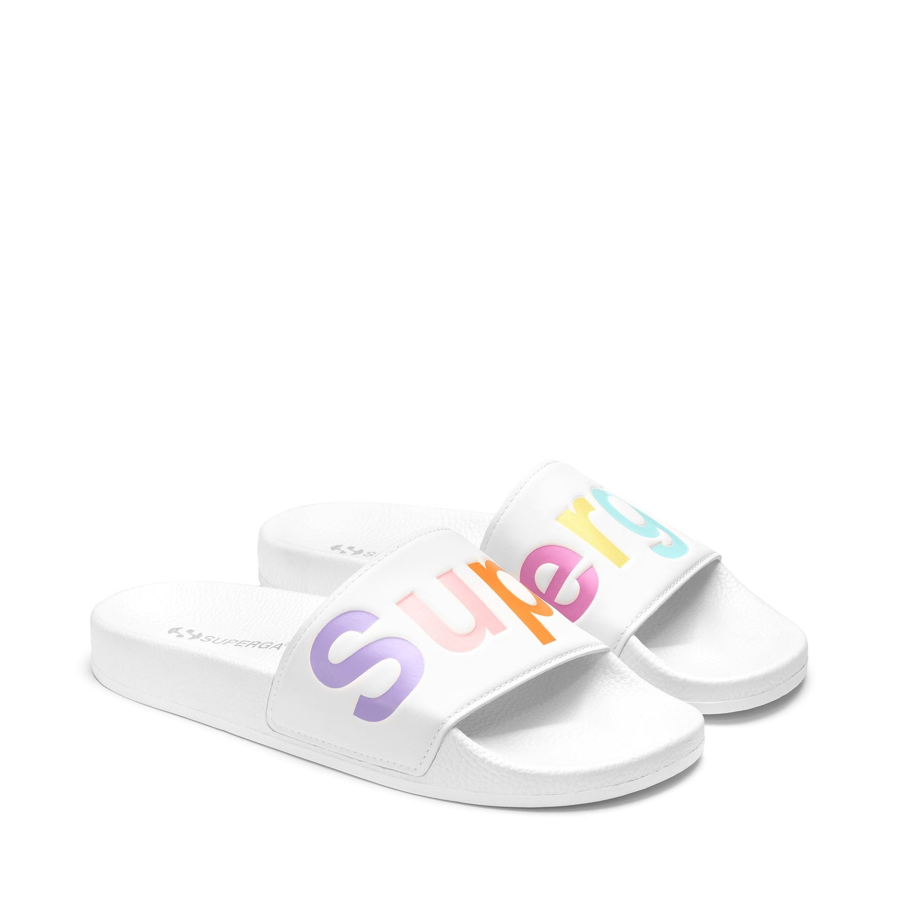 Superga 1908 SLIDES POLYSOFTWHITE-MULTICOLOR Nuovi prodotti