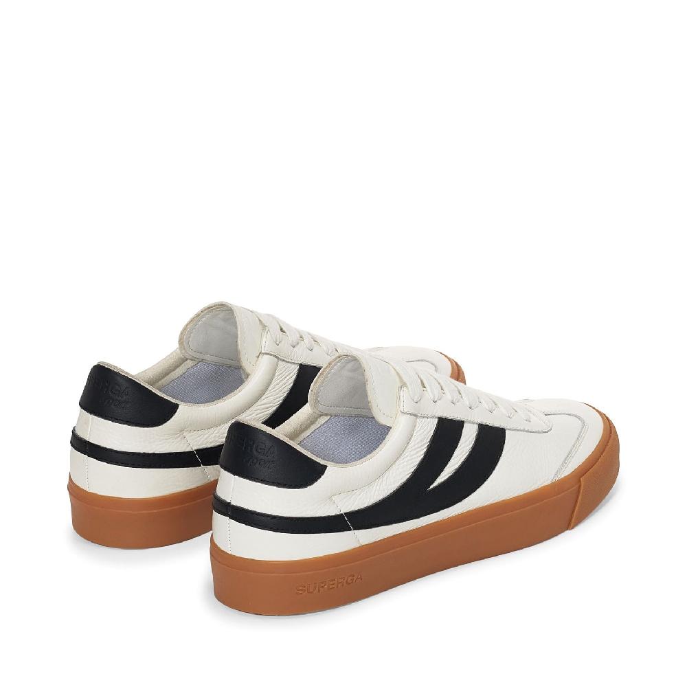 Superga 4834 CLUB S SWALLOWWHITE-BLACK-GUM Ultimo giorno