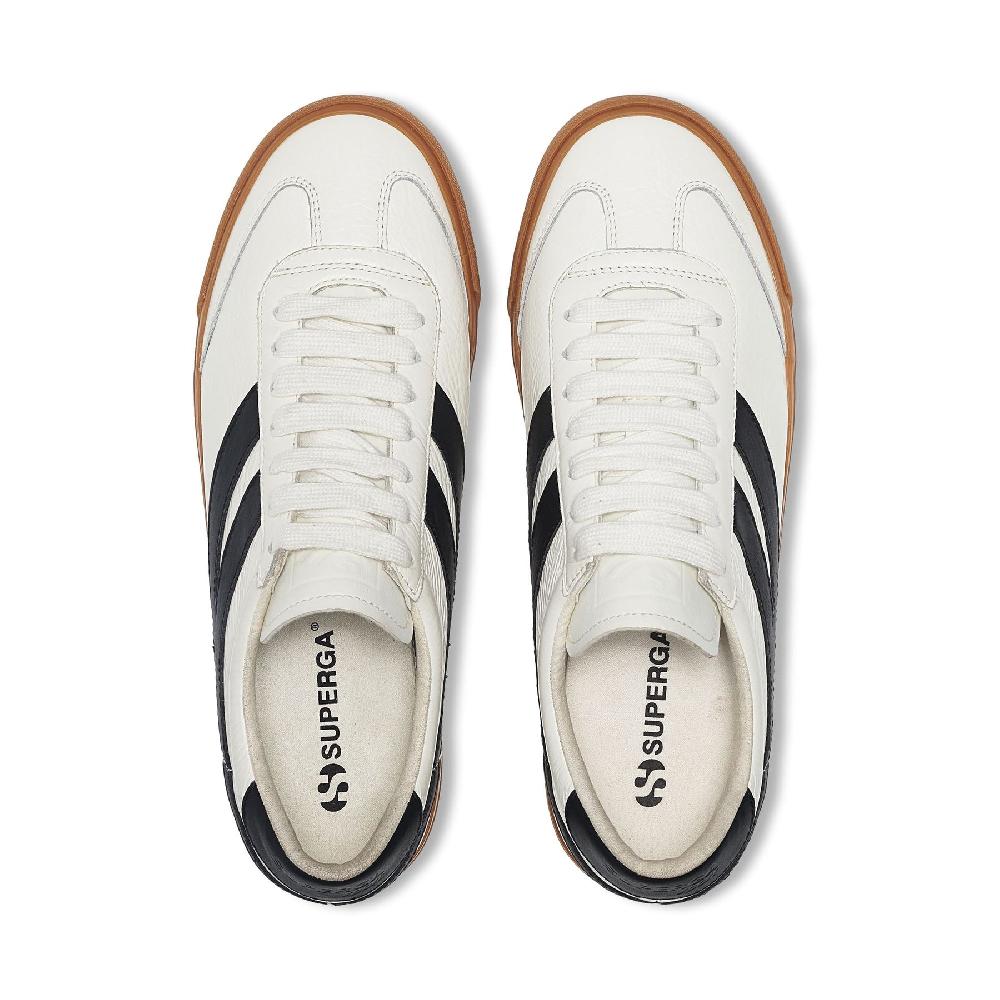 Superga 4834 CLUB S SWALLOWWHITE-BLACK-GUM Ultimo giorno