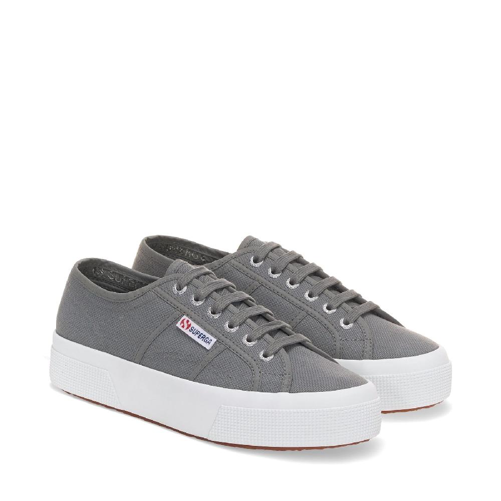 Superga 2740 PLATFORMGRAY DK SAGE Acquista Ora