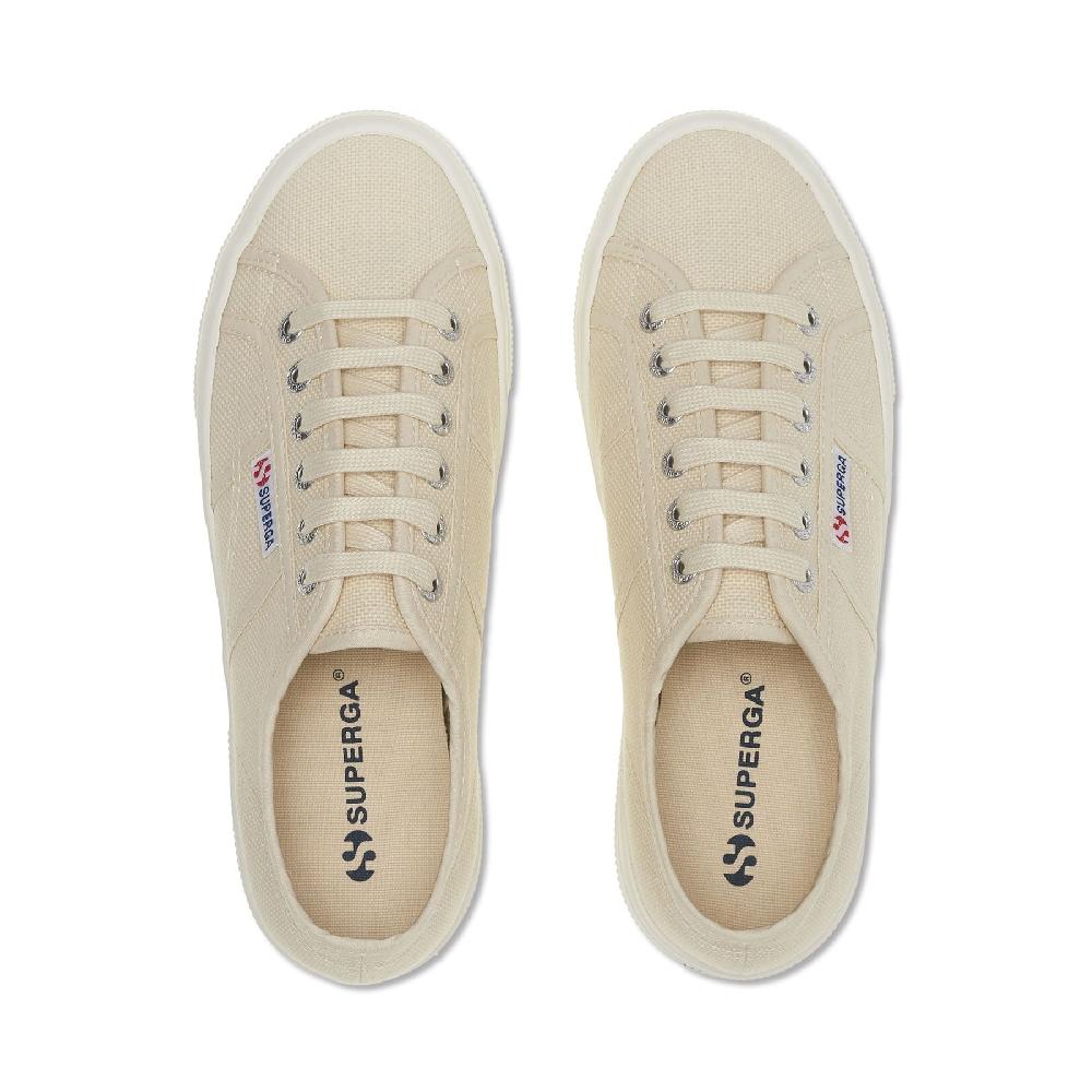 Superga 2740 PLATFORMBEIGE LT EGGSHELL-F AVORIO Consegna Veloce