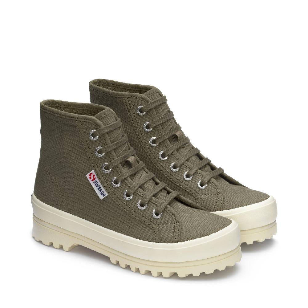 Superga 2341 ALPINAGREEN SAFARI-F AVORIO Outlet