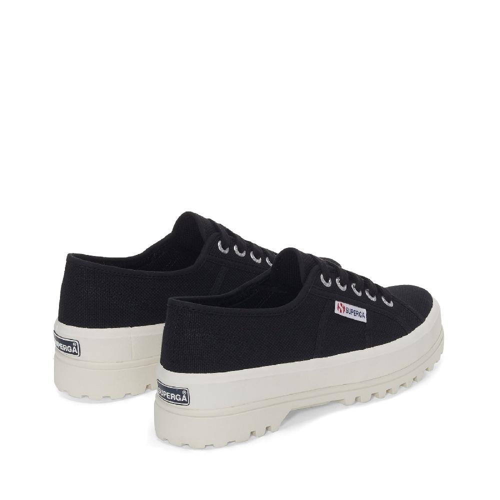 Superga 2555 ALPINABLACK-F AVORIO Vendita Calda