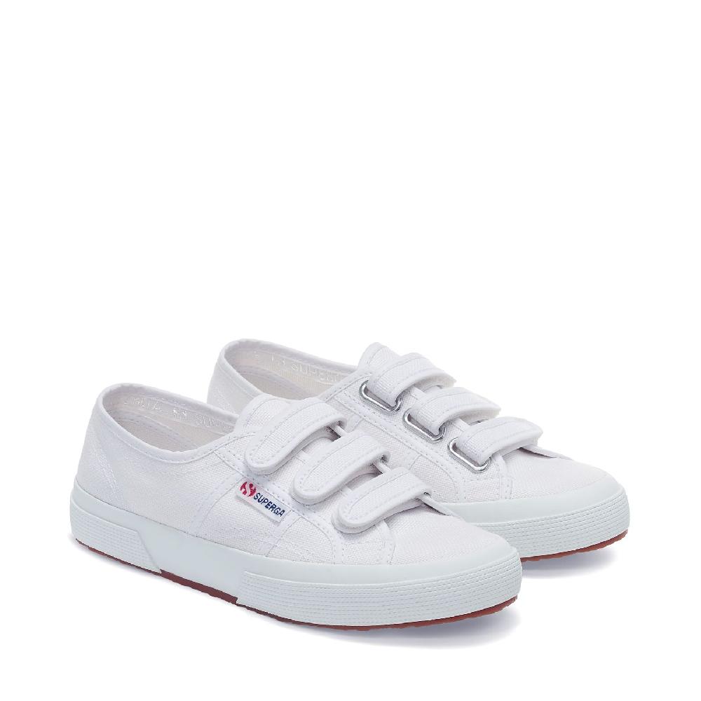 Superga 2750-COT3STRAPUWHITE Vendite Flash