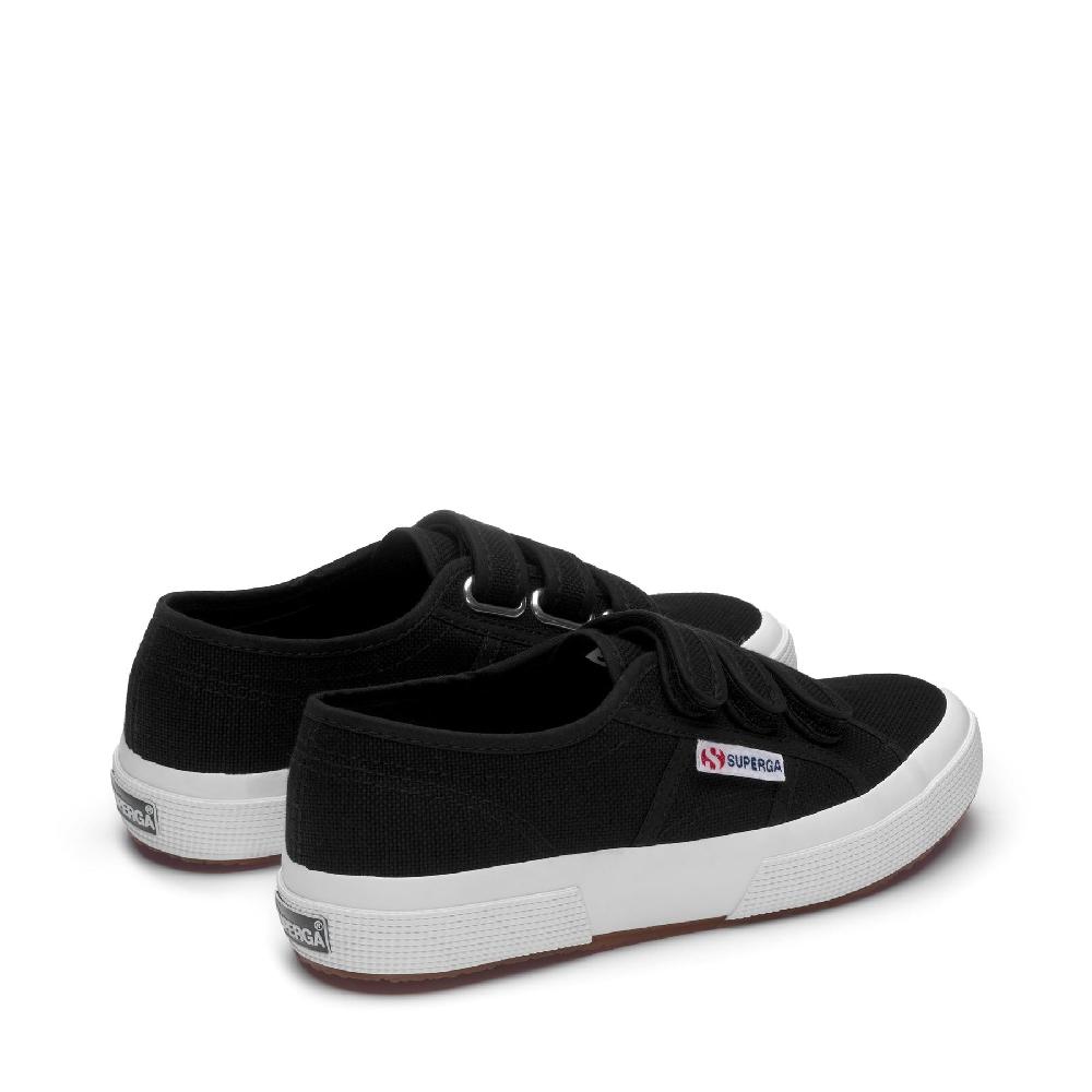 Superga 2750-COT3STRAPUBLACK-FWHITE Negozio