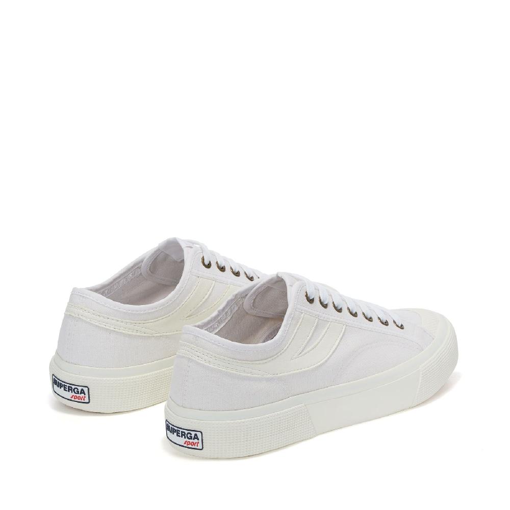 Superga 2750 PANATTA 3.0WHITE-WHITE AVORIO In Saldo