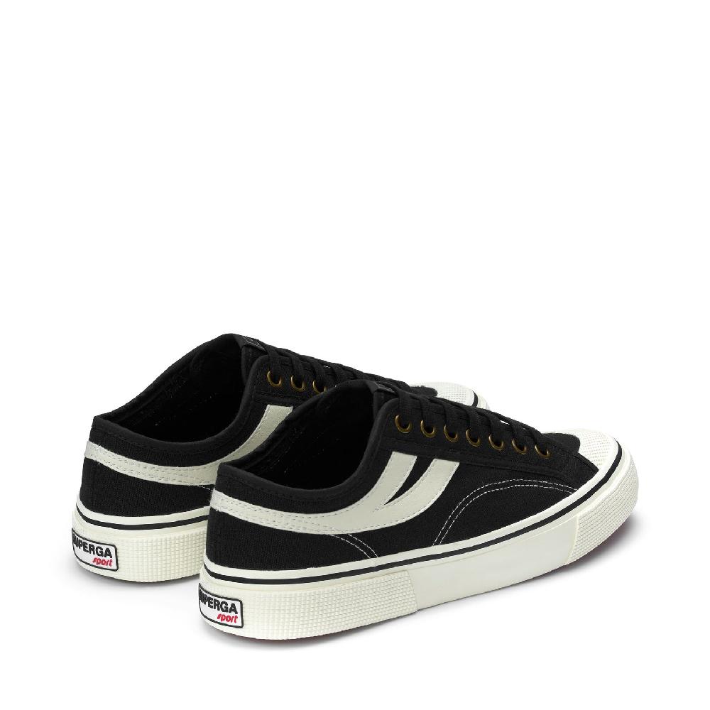 Superga 2750 PANATTA 3.0BLACK-WHITE AVORIO Nuova