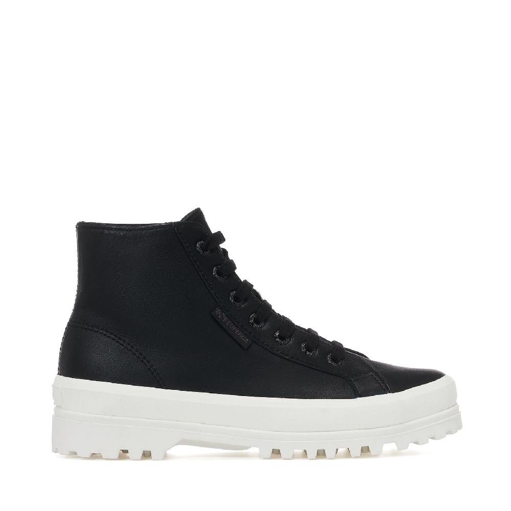 Superga 2341 ALPINA NAPPABLACK-F AVORIO Spedizione gratuita