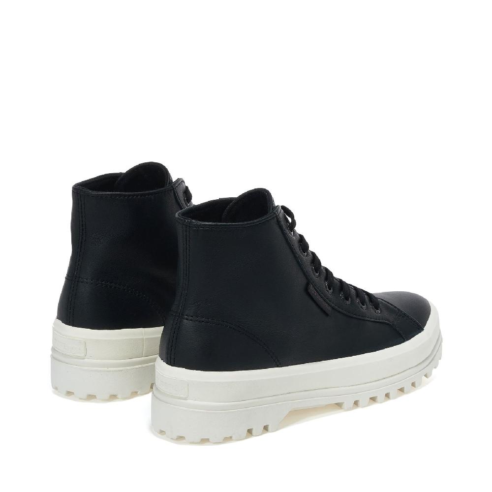 Superga 2341 ALPINA NAPPABLACK-F AVORIO Spedizione gratuita