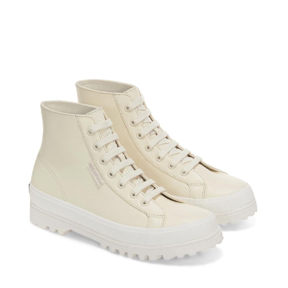 Superga 2341 ALPINA NAPPABEIGE NATURAL TOTAL-MATTE-F AVORIO Online Outlet