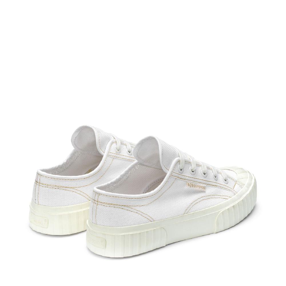 Superga 2630 STRIPEWHITE-BEIGE LT Promozione temporanea