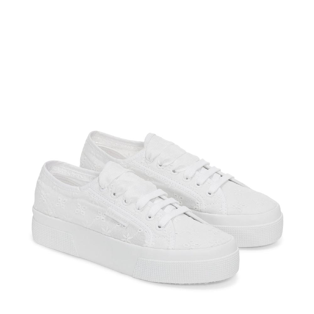 Superga 2740 FLOWER SANGALLOTOTAL WHITE Only for today