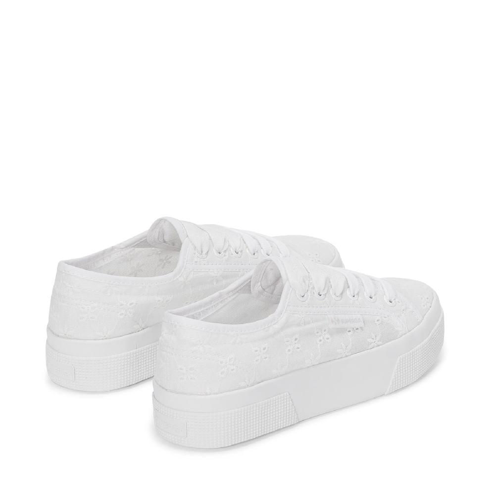Superga 2740 FLOWER SANGALLOTOTAL WHITE Only for today