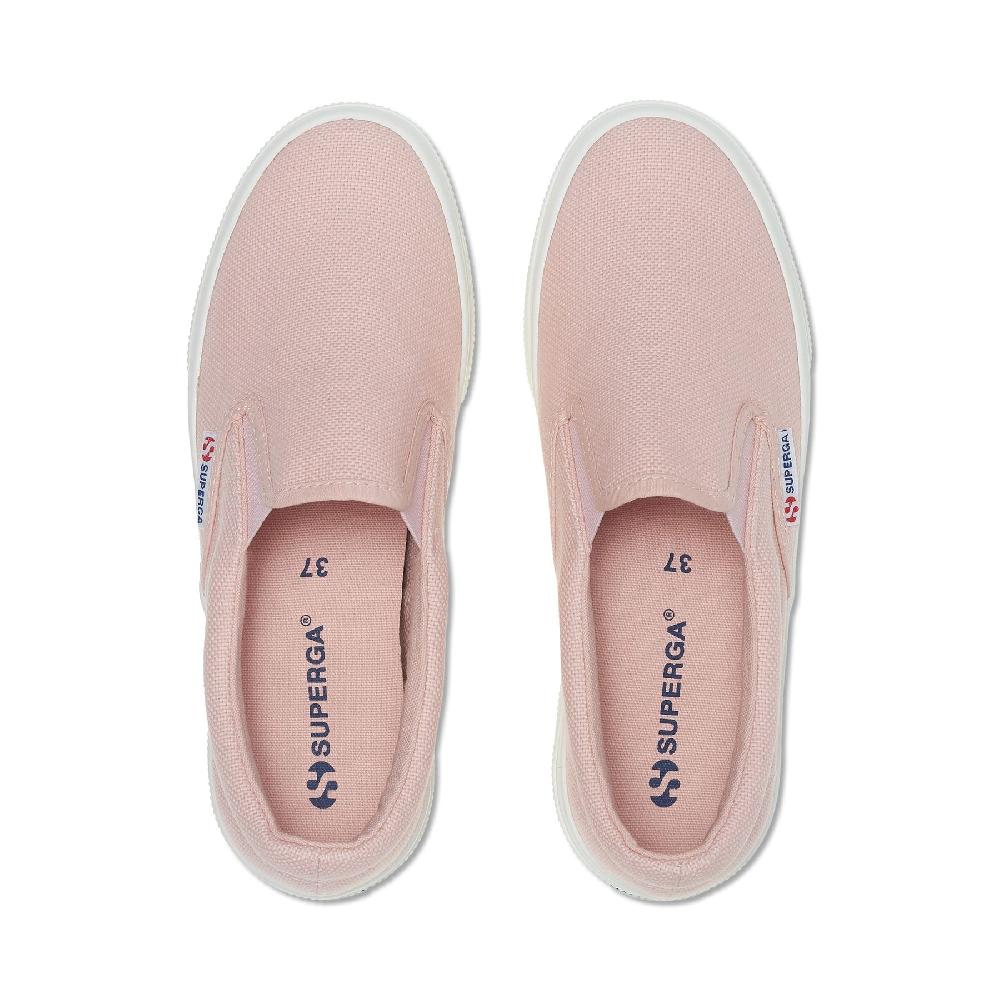 Superga 2740 PLATFORM SLIPONPINK BLUSH-F AVORIO Enormi sconti