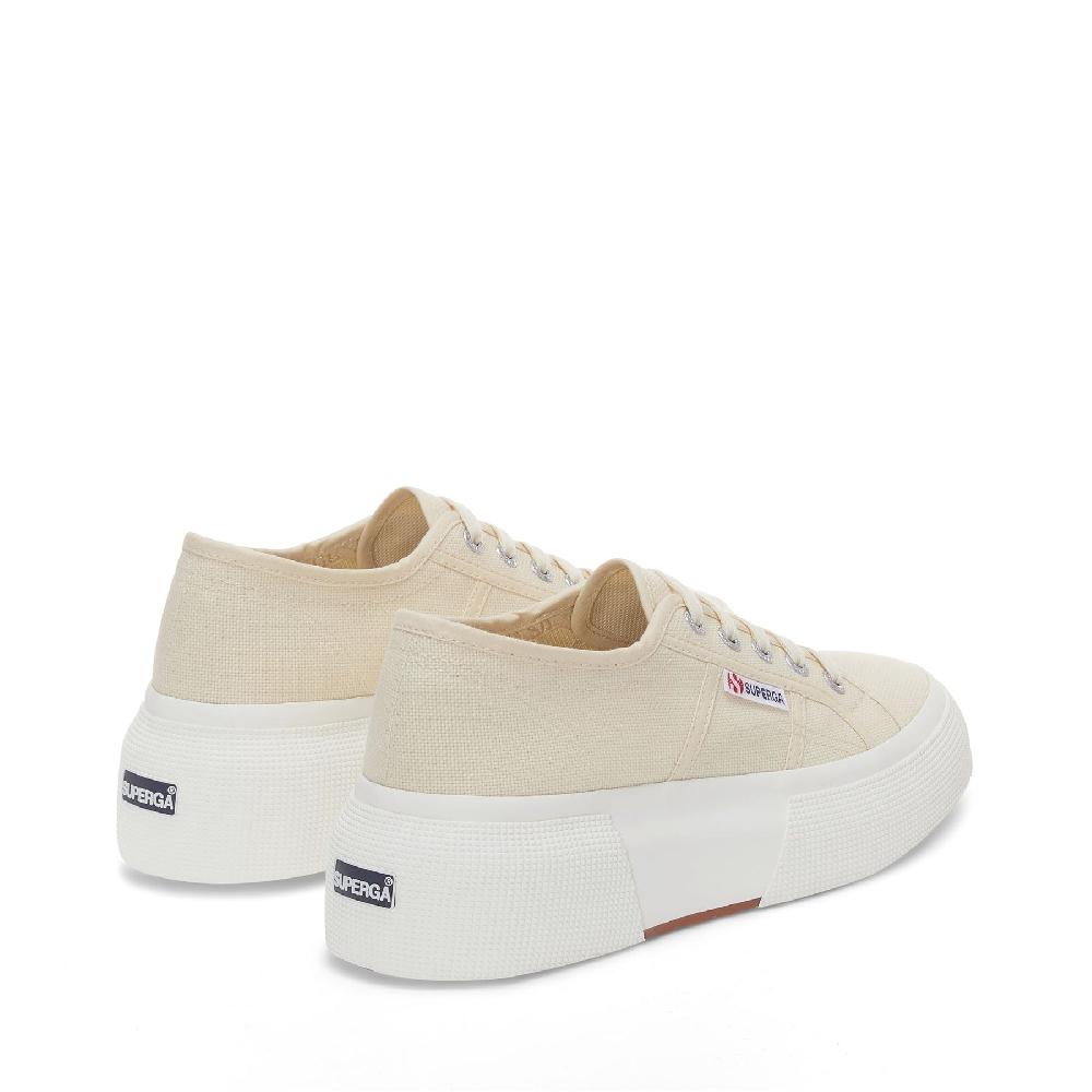 Superga 2287 BUBBLEBEIGE LT EGGSHELL-F AVORIO Trasporto libero internazionale