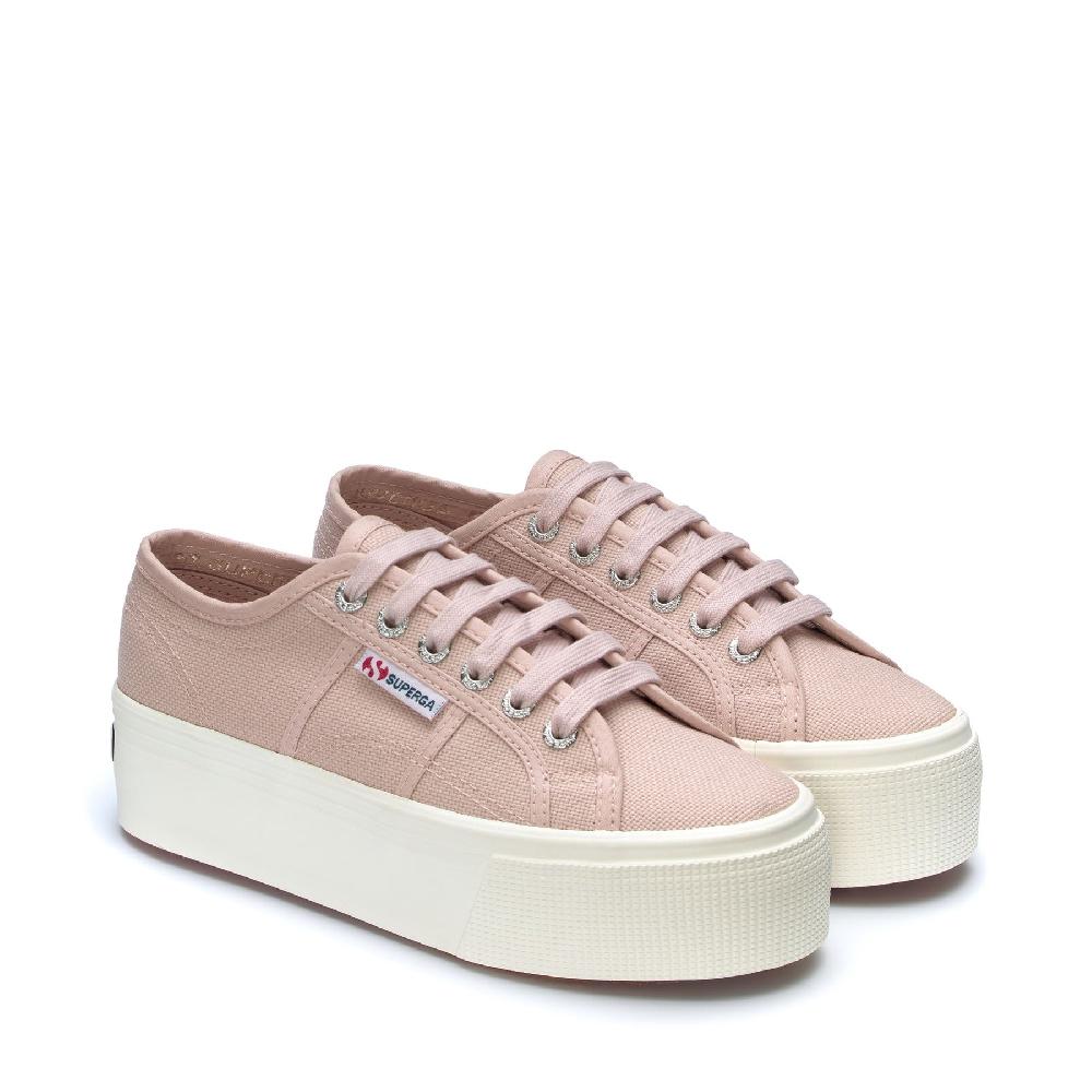 Superga 2790 PLATFORMPINK SKIN-F AVORIO Officina