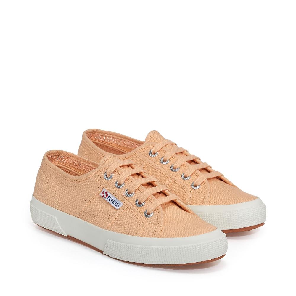 Superga 2750-COTU CLASSICORANGE APRICOT-F AVORIO 50% di sconto per tempo limitato