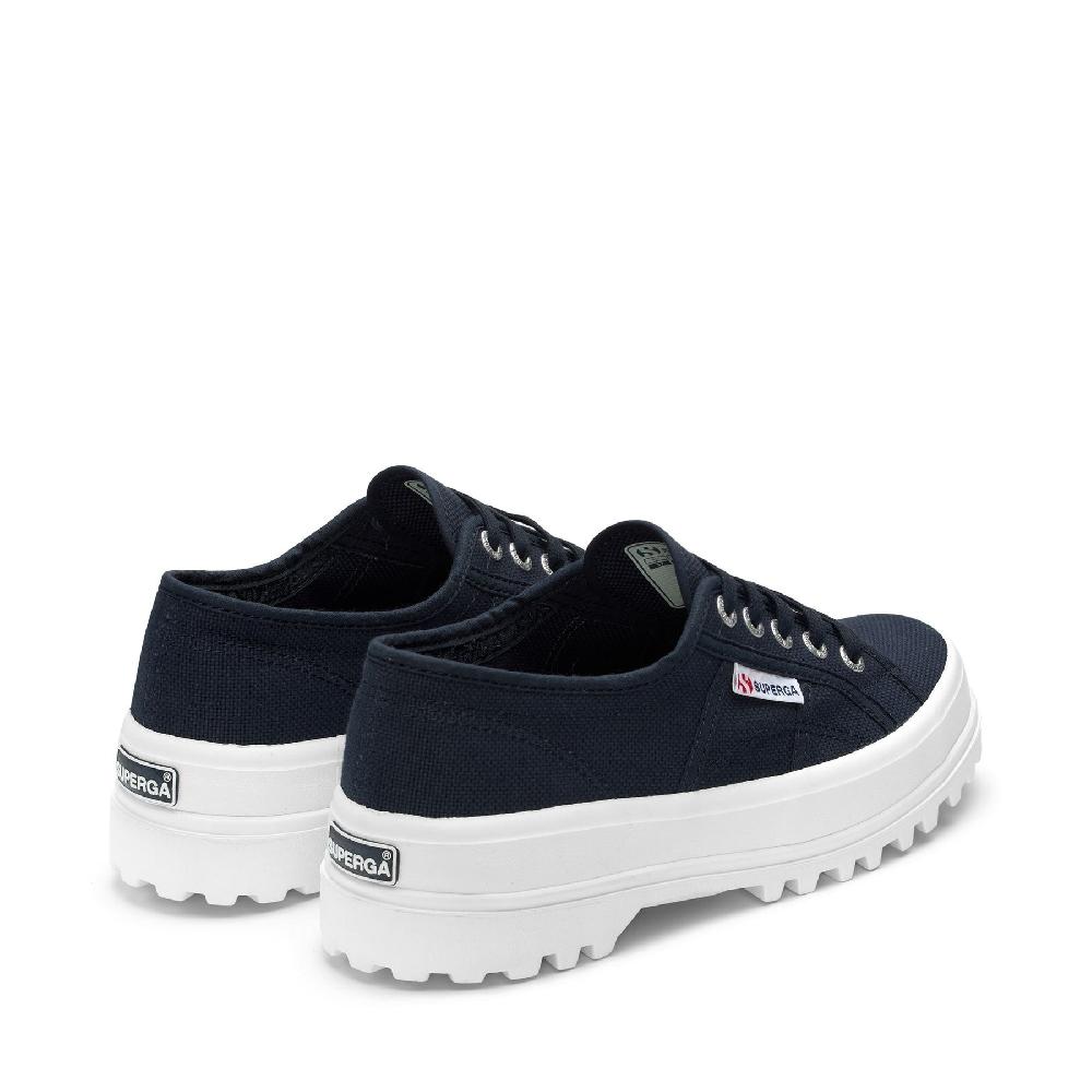Superga 2555 ALPINANAVY-FWHITE In Linea