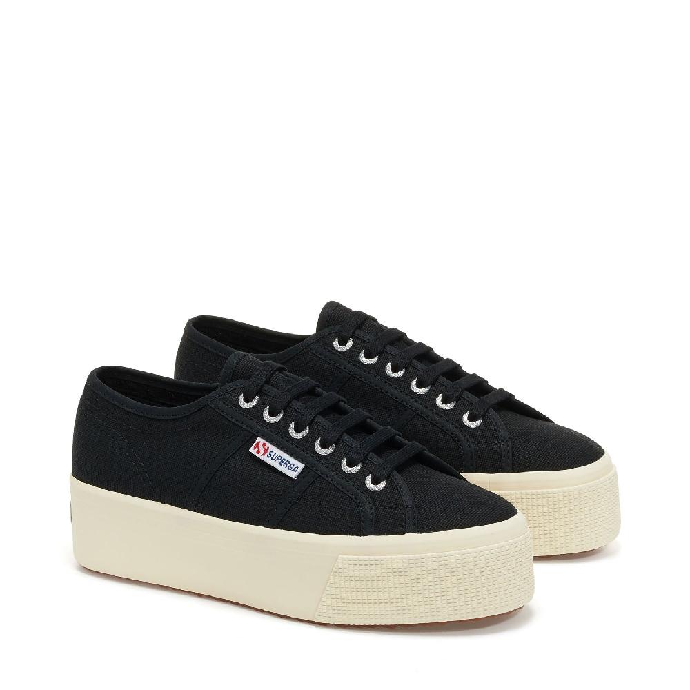 Superga 2790 PLATFORMBLACK Negozi Online