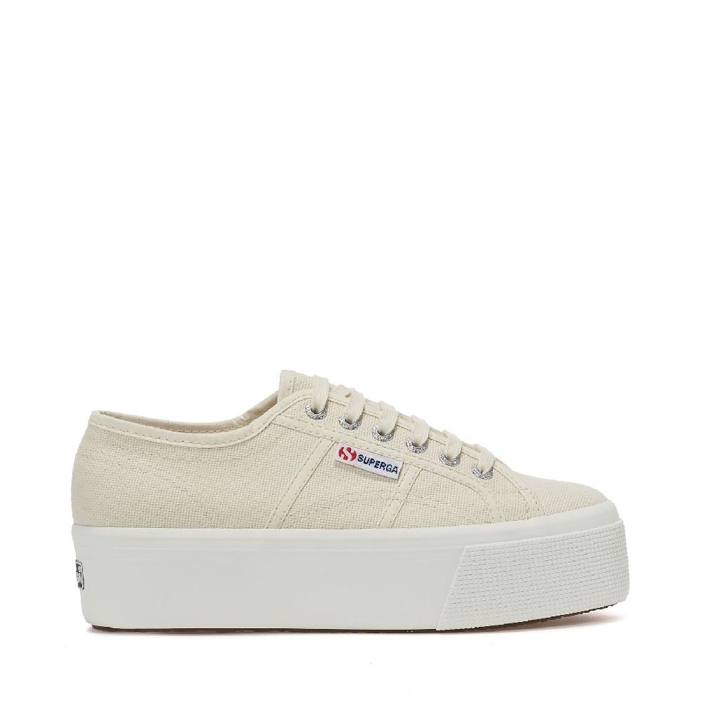 Superga 2790 PLATFORMBEIGE GESSO Consegna Veloce
