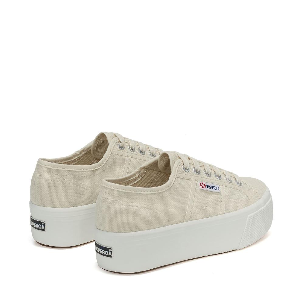 Superga 2790 PLATFORMBEIGE GESSO Consegna Veloce
