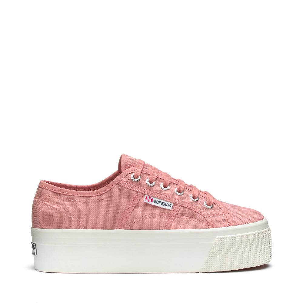 Superga 2790 PLATFORMPINK DUSTY-F AVORIO Promozione Limitata
