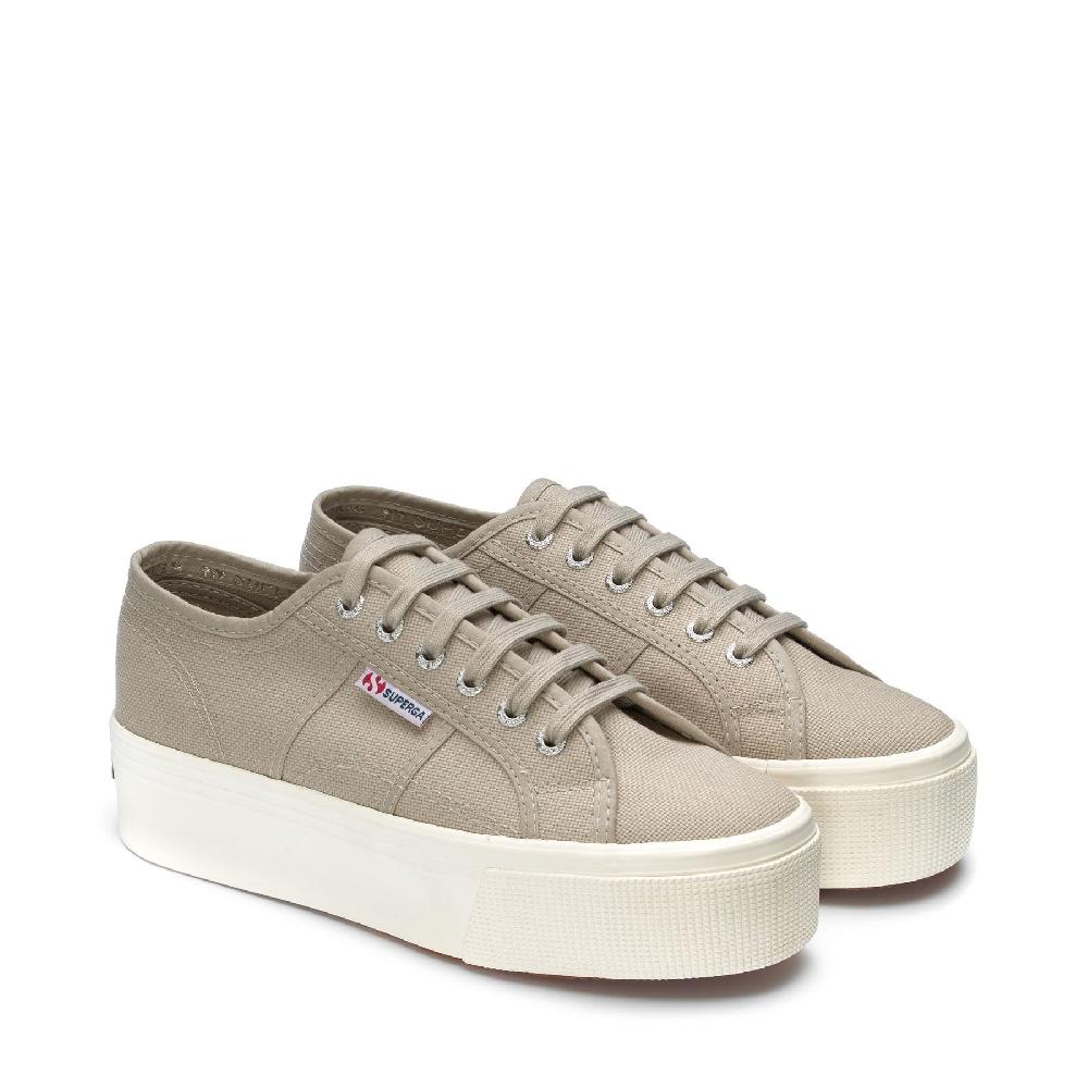 Superga 2790 PLATFORMGREY COLOMBA-F AVORIO Prezzo Ridotto