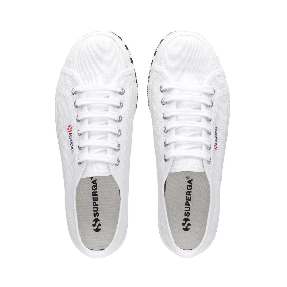 Superga 2790 PLATFORM LETTERINGWHITE Outlet