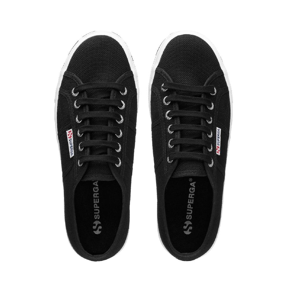 Superga 2790 PLATFORM LETTERINGBLACK In Vendita