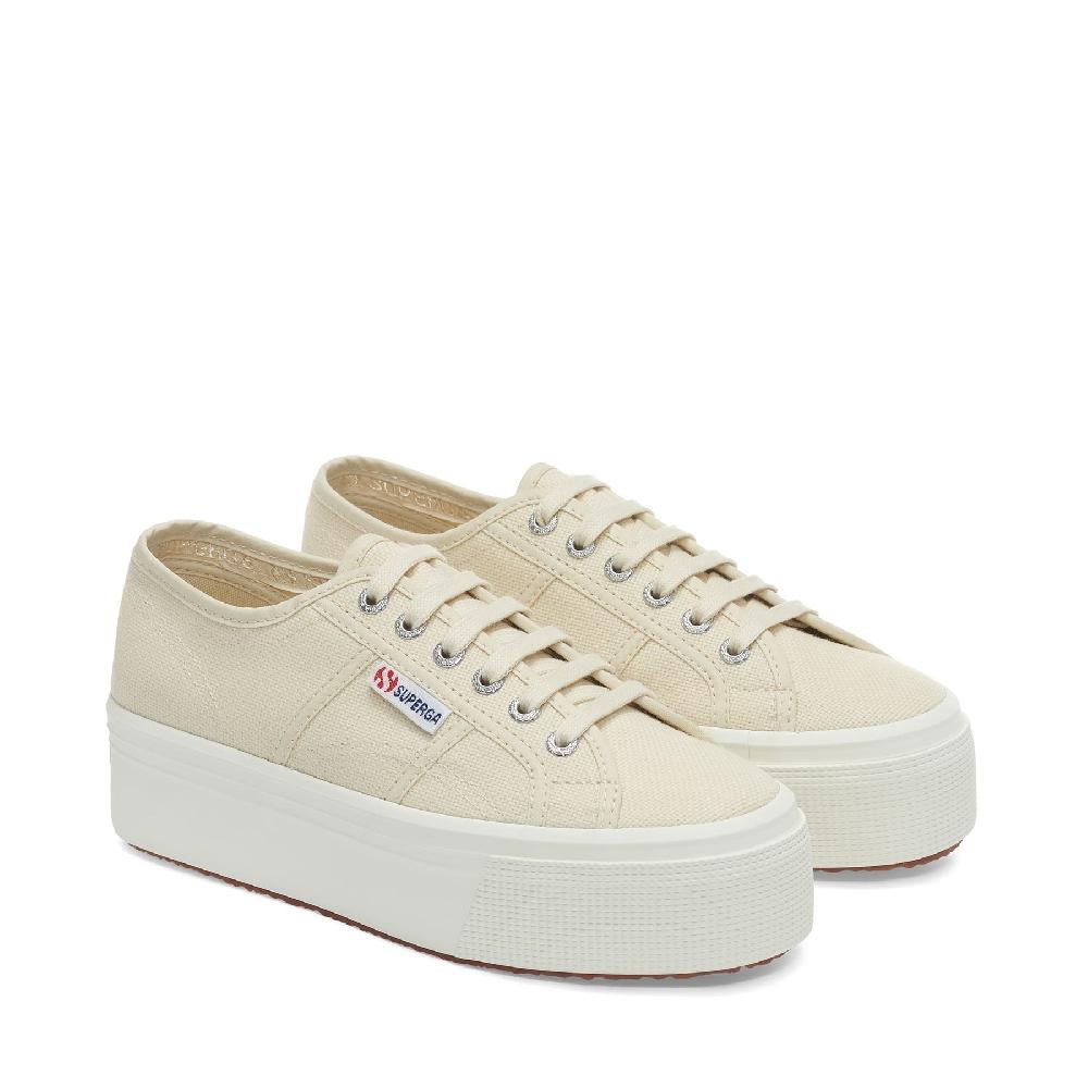 Superga 2790 PLATFORMBEIGE LT EGGSHELL-F AVORIO I Più Venduti