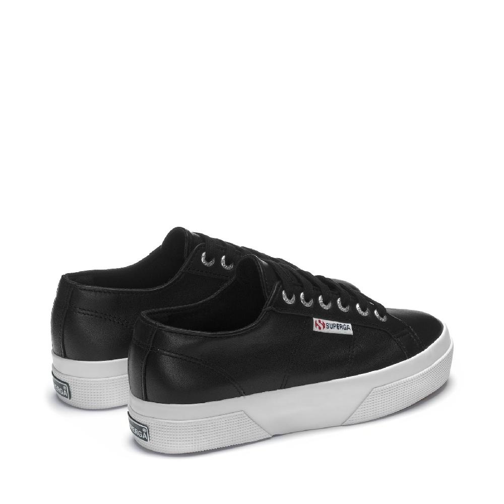 Superga 2740 PLATFORM NAPPABLACK-WHITE Sconto di tempo limitato