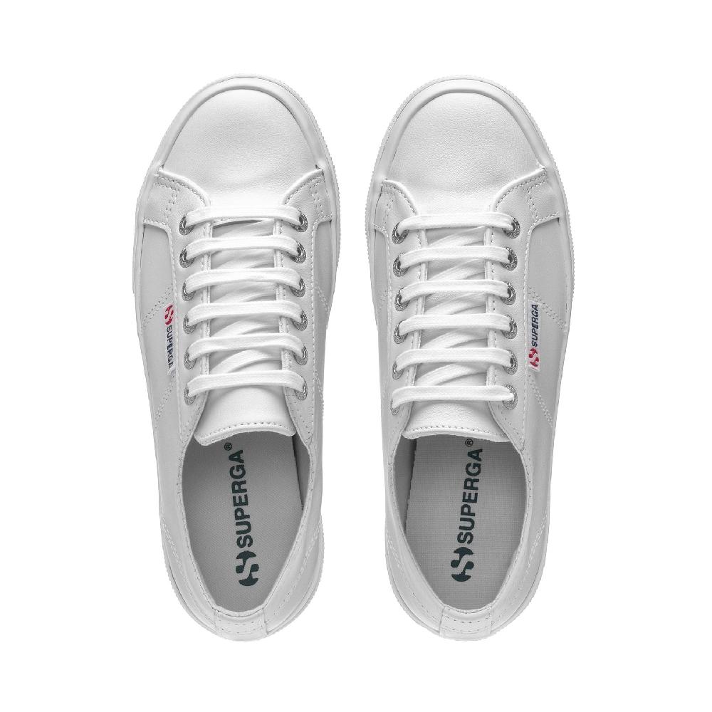 Superga 2740 PLATFORM NAPPAOPTICAL WHITE Negozio online di fabbrica