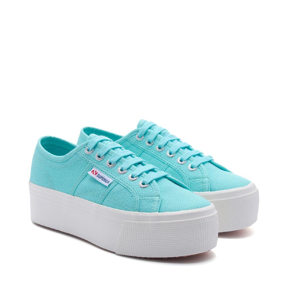 Superga 2790 PLATFORMAZURE TURQUOISE-FAVORIO Vendite stagionali
