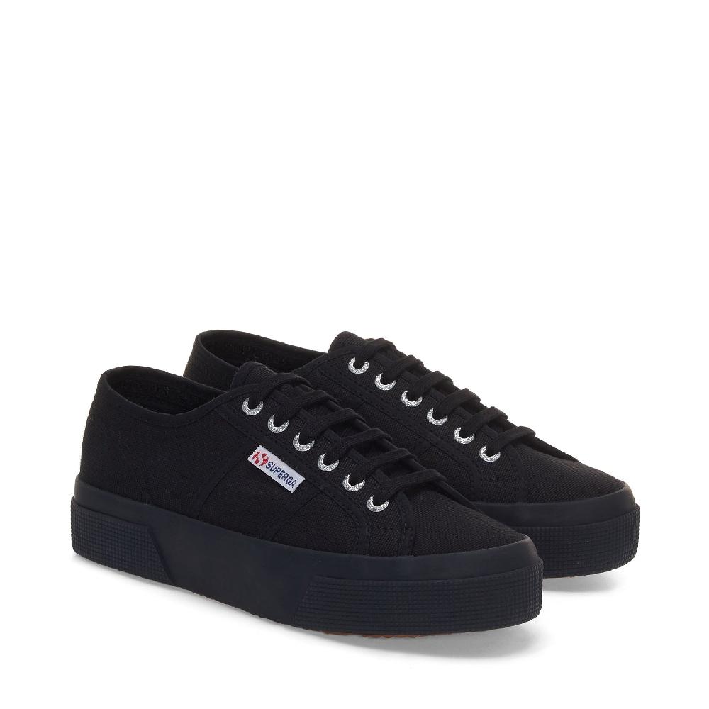 Superga 2740 PLATFORMFULL BLACK Latest stili