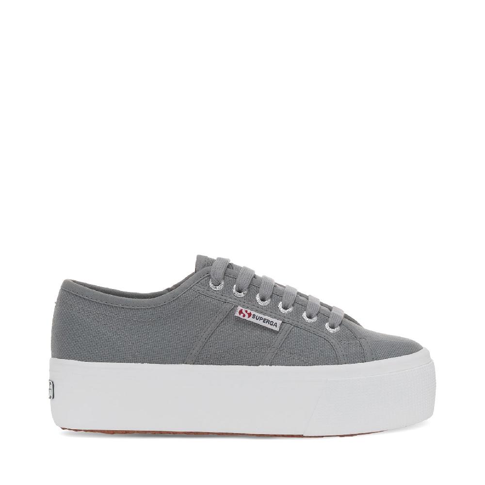 Superga 2790 PLATFORMGRAY DK SAGE Promozione temporanea