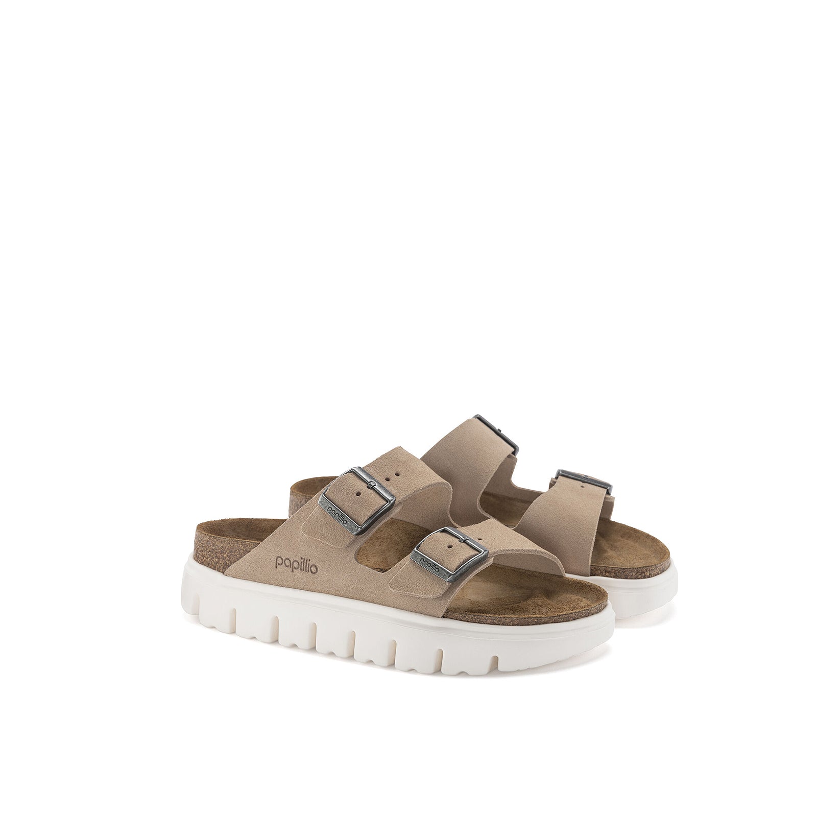 Birkenstock Arizona Chunky Suede Leather Vendita Calda