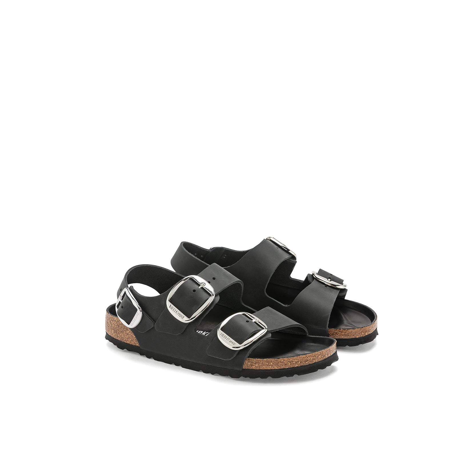 Birkenstock Milano Big Buckle Oiled Leather Affare Del Giorno