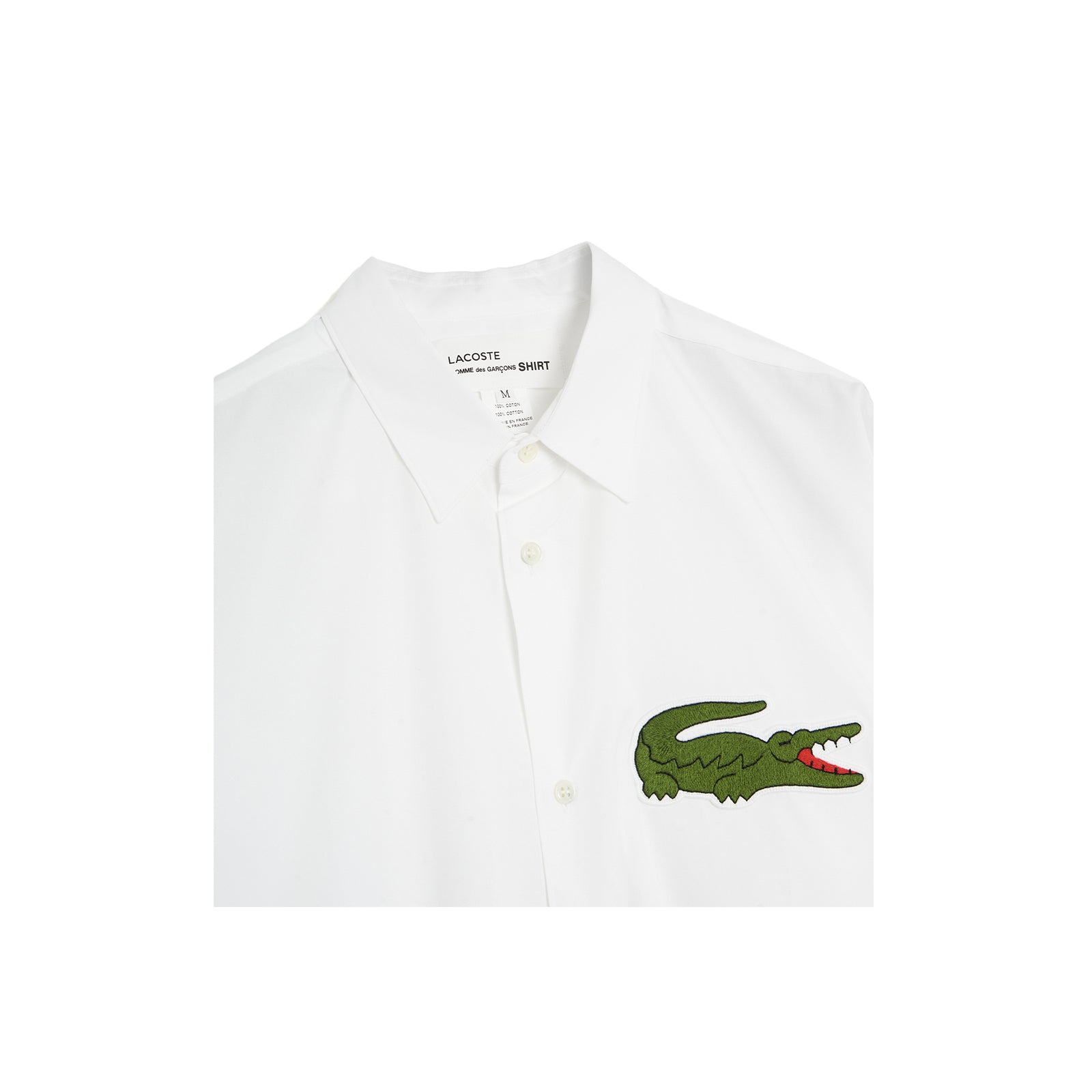 CDG Shirt x Lacoste Men's Woven Shirt Pezzi Unici