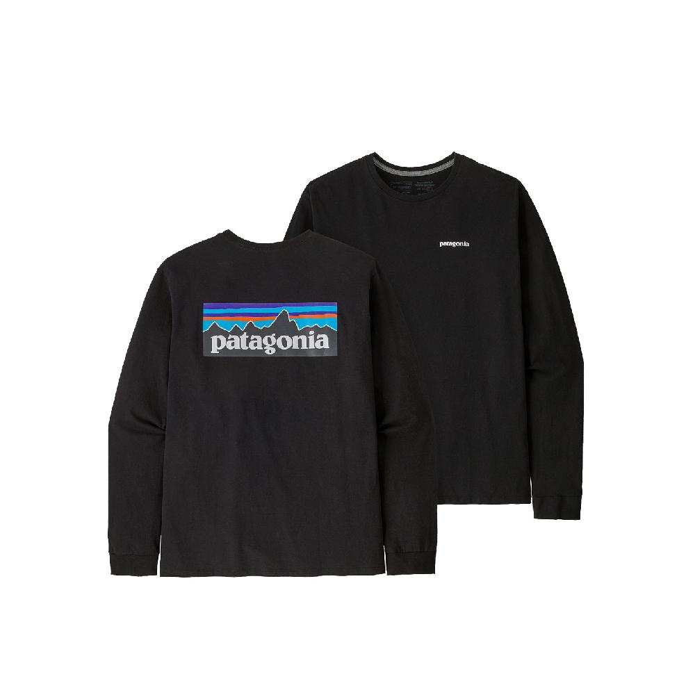 Patagonia M's L/S P-6 Logo Responsabili Tee Consegna Veloce