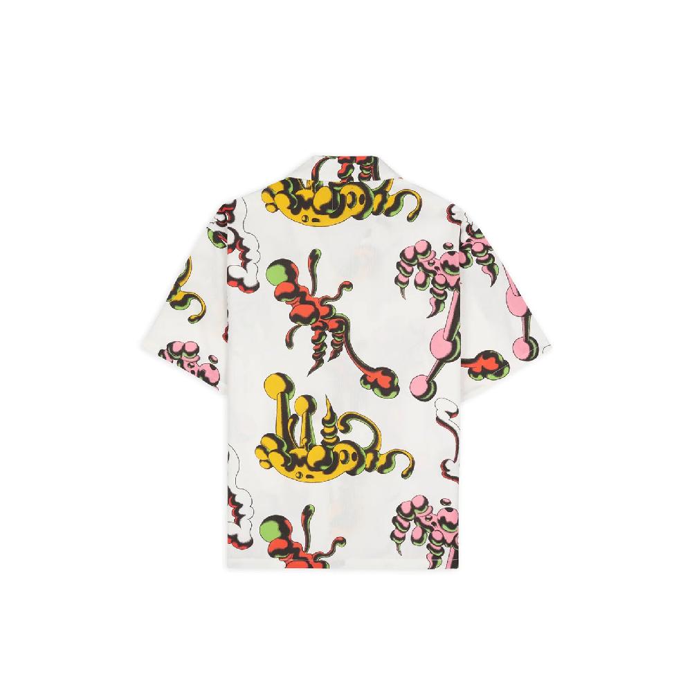 Brain Dead Tetsunori Tawaraya Seersucker Short Sleeve Button Up Nuovo