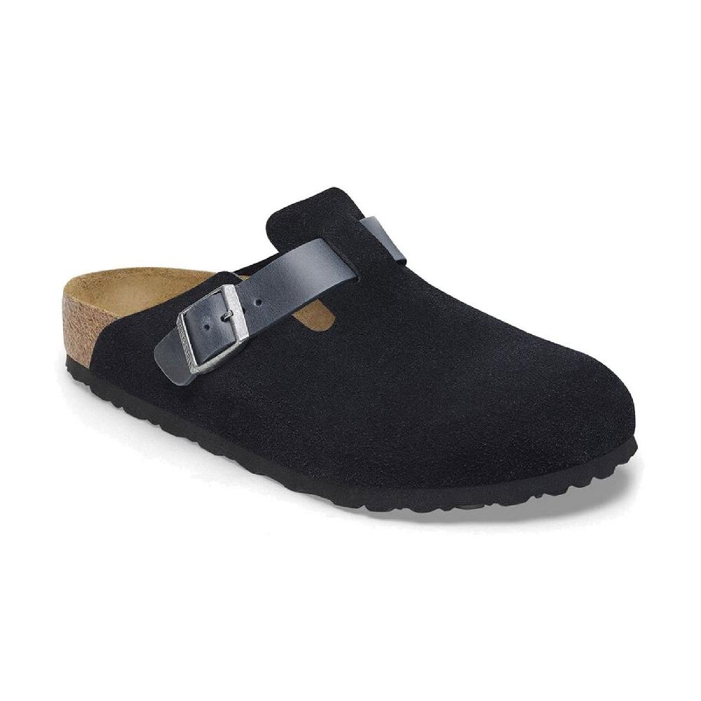 Birkenstock Boston Suede Leather Saldi Di Fabbrica