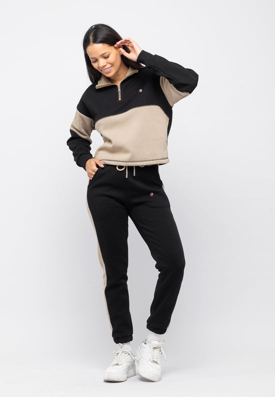 Tom Barron Tuta da ginnastica a mezza zip Cozy Couture Negozio