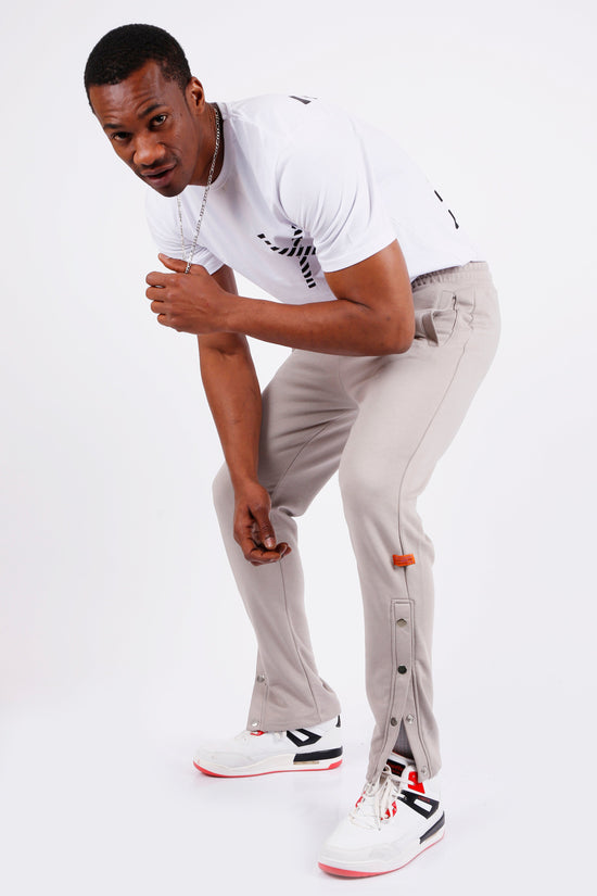 Tom Barron Pantaloni della tuta Luxe Milano con bottoni a pressione laterali Shopping Online
