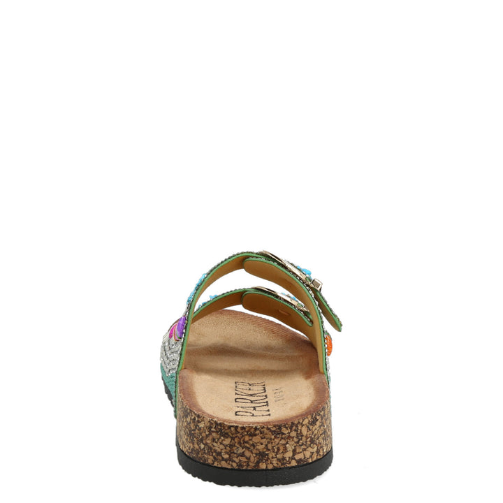 Uma Parker Sandali Doppia Fibbia Green 10.01.24PGR Fino Al -60%