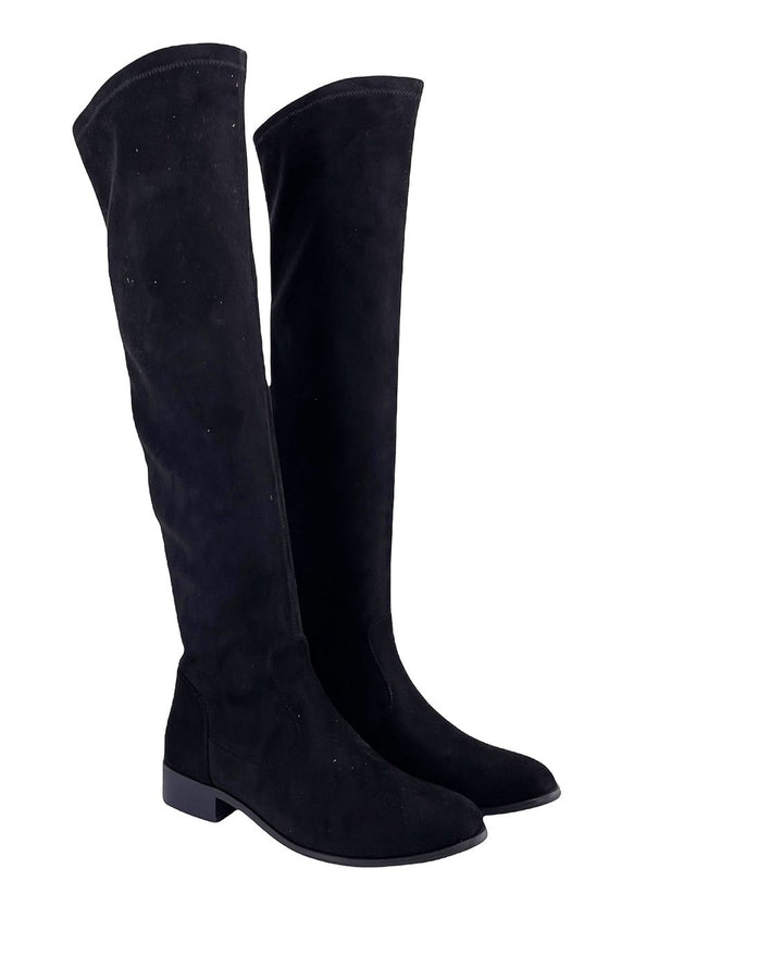 Uma Parker UP060222SBLK Eco Suede Stivali - UMA PARKER Fino Al -60%