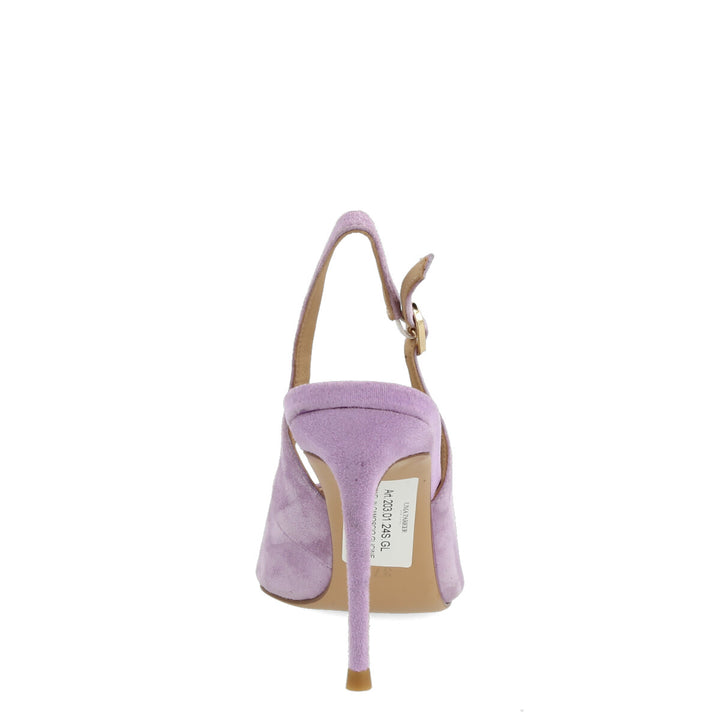 Uma Parker Chanel in Camoscio Glicine Comprare a buon mercato