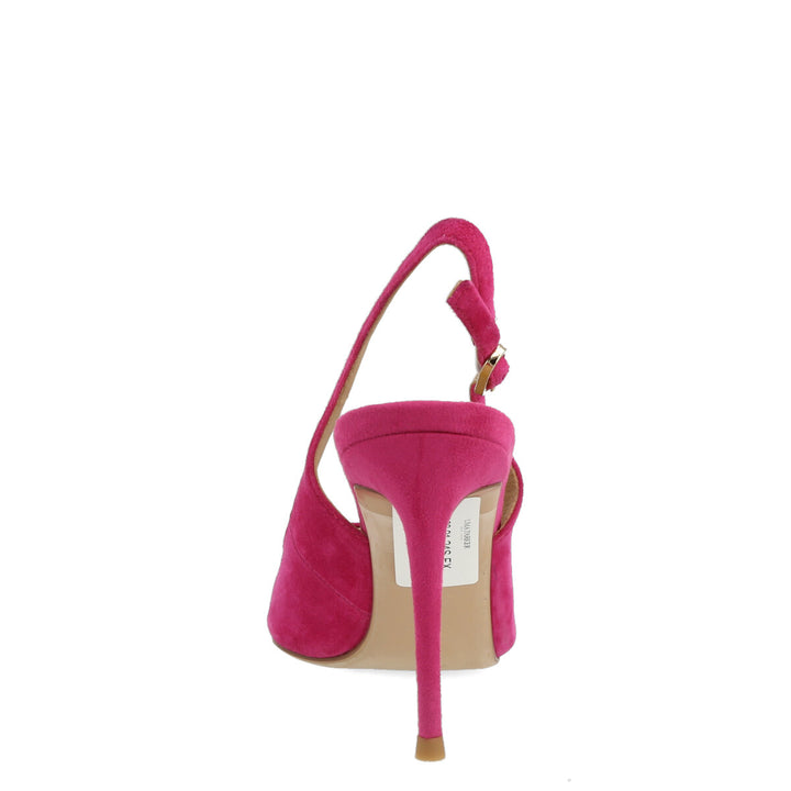 Uma Parker Chanel in Camoscio Fuxia Vendita Economica