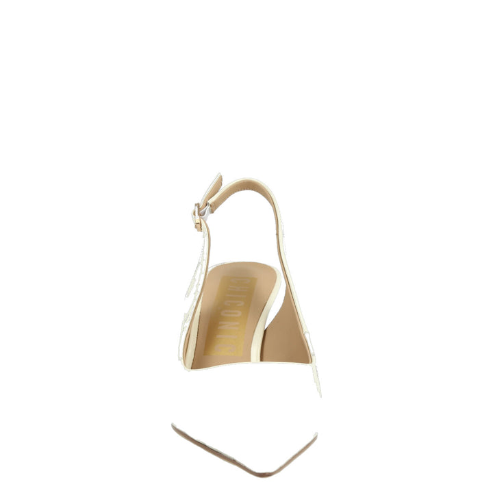Uma Parker Chanel in Vernice Bianco In Linea