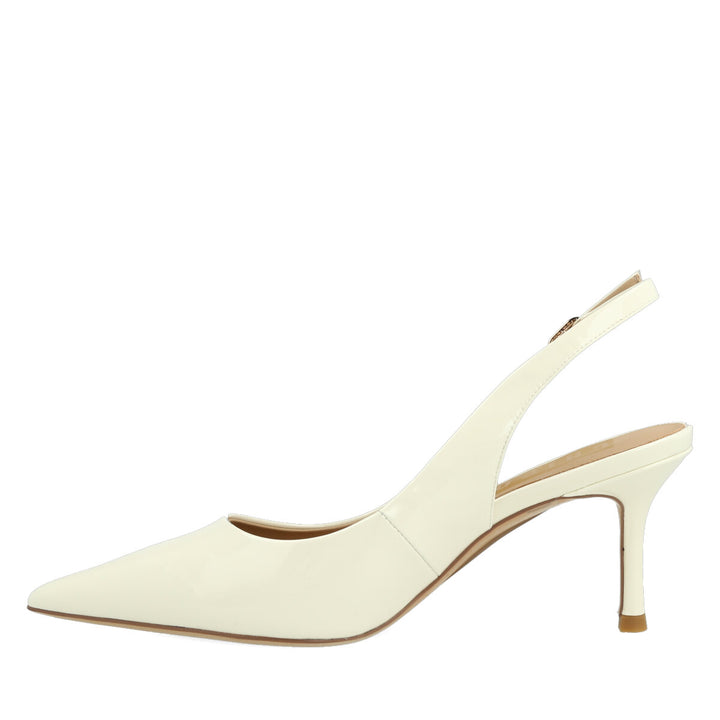 Uma Parker Chanel in Vernice Bianco In Linea