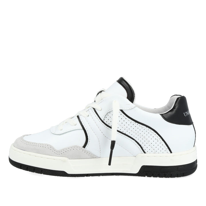 Uma Parker Skate022 Bianco-Nero Vendita Economica
